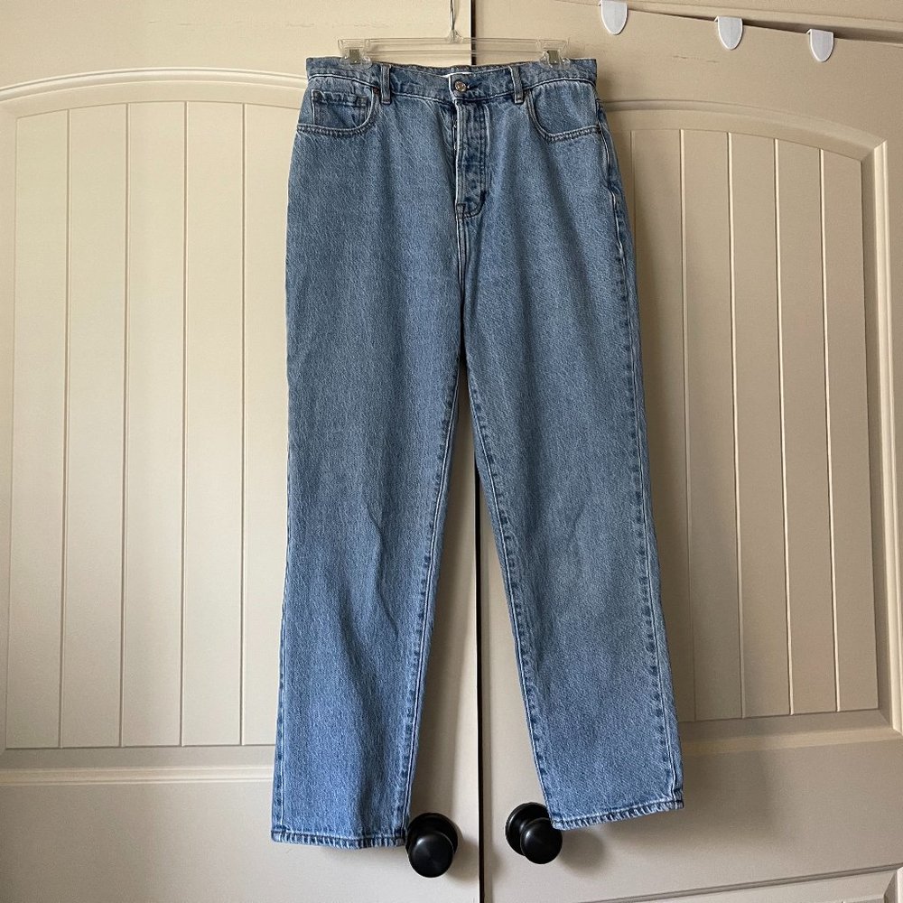 Pacsun Blue Straight High Rise Jeans